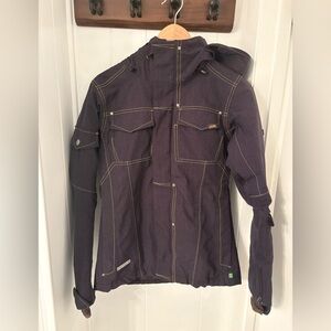 Planet Earth Women’s Ski Jacket Dark Plum color